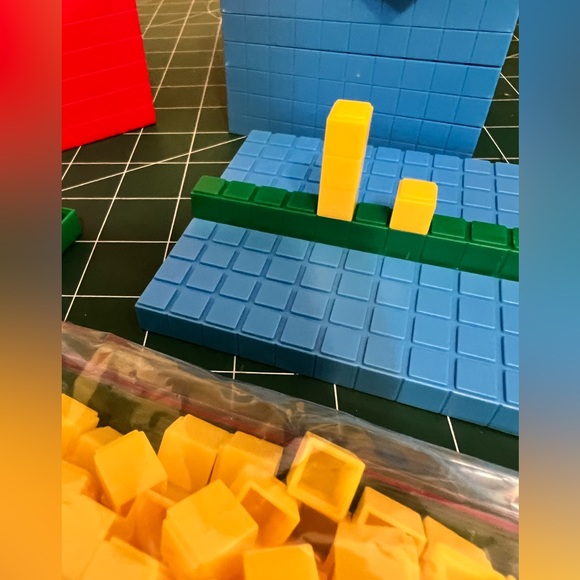 Base 10 Block Cube Math Manipulative - Picture 3 of 3